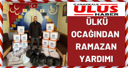 Çanakkale Ülkü Ocakları Ramazan Ayında İhtiyaç Sahiplerini Unutmadı…!