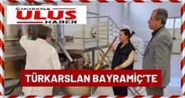 İl Tarım Ve Orman Müdürü Nazan Türkarslan Bayramiç’te…!