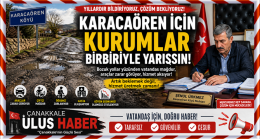 “KURUMLAR HİZMET İÇİN BİRBİRİYLE YARIŞSIN!”