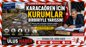 “KURUMLAR HİZMET İÇİN BİRBİRİYLE YARIŞSIN!”
