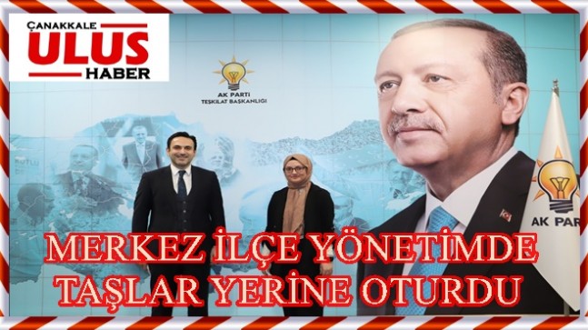 TAŞLAR YERİNE OTURDU…!