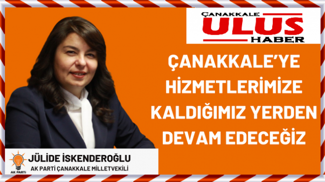 DURMAK YOK YOLA DEVAM…!