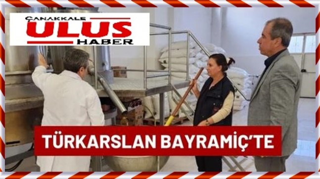 İl Tarım Ve Orman Müdürü Nazan Türkarslan Bayramiç’te…!