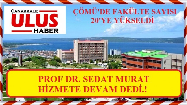 SEDAT MURAT HİZMETE DEVAM DEDİ…!