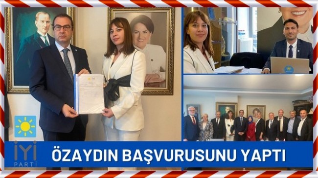 ÖZAYDIN ADAY ADAYI OLDU…!