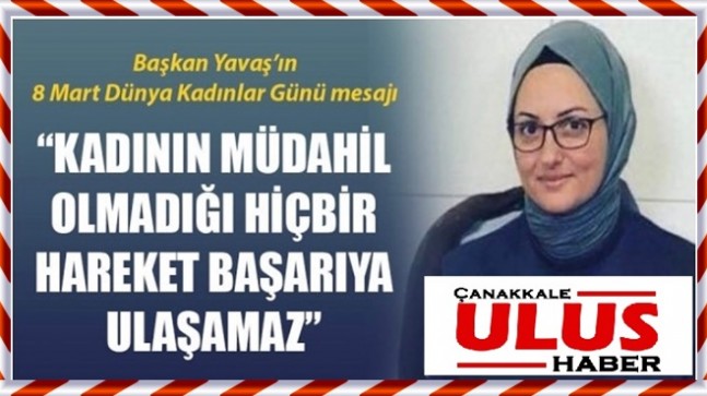 BAŞKAN YAVAŞ’DAN ANLAMLI MESAJ…!