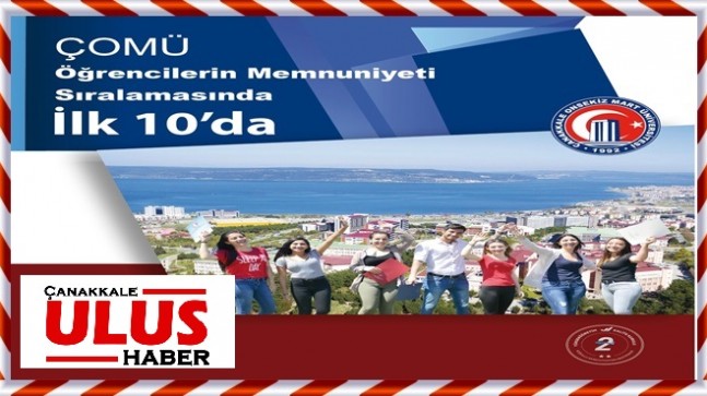 ÇÖMÜ İLK 10’DA YERİNİ ALDI…!